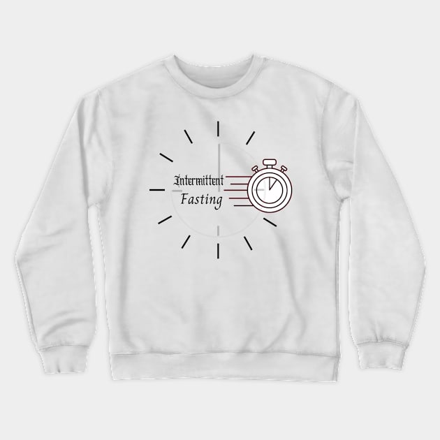 Old-fashioned Intermittent Fasting Crewneck Sweatshirt by Kidrock96